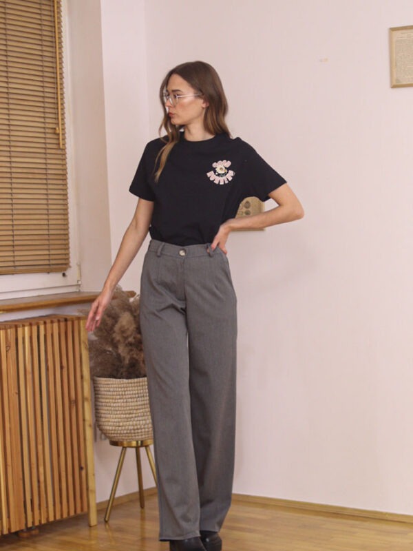 Glechoma - T-shirt z nadrukiem “good morning”