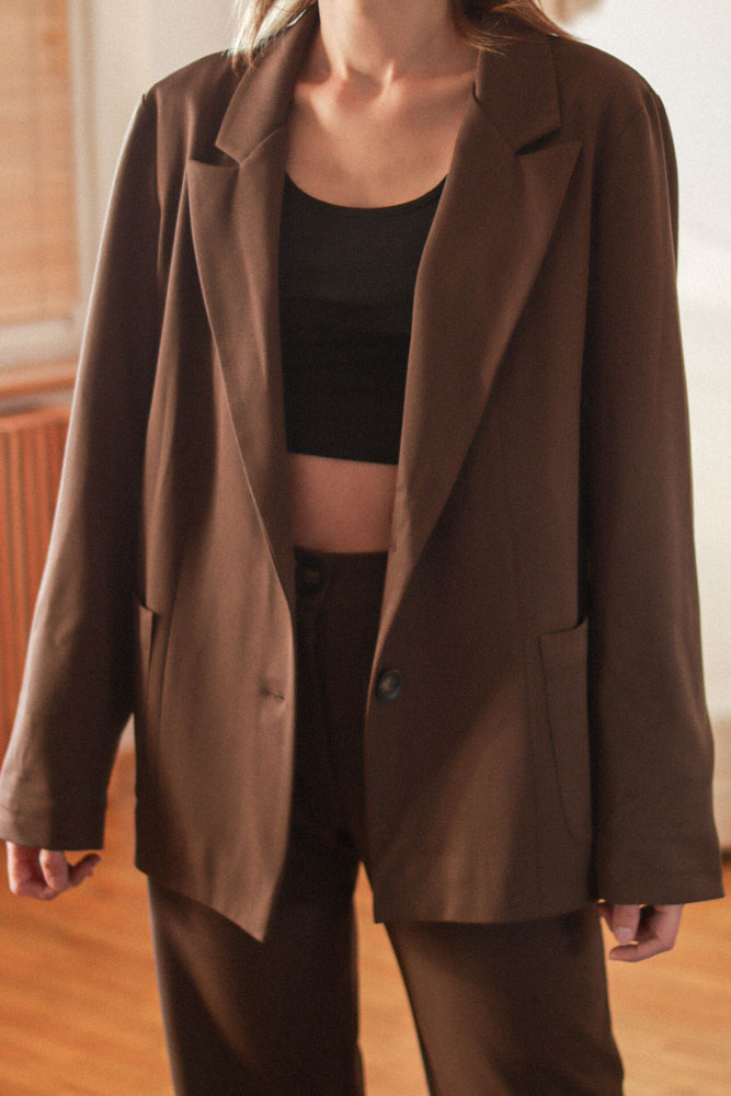 Arum MARYNARKA - prosta marynarka oversize-33