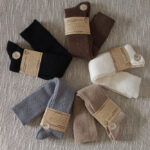 Asarum PODKOLANÓWKI - wełniane, grube podkolanówki (95% kaszmir)