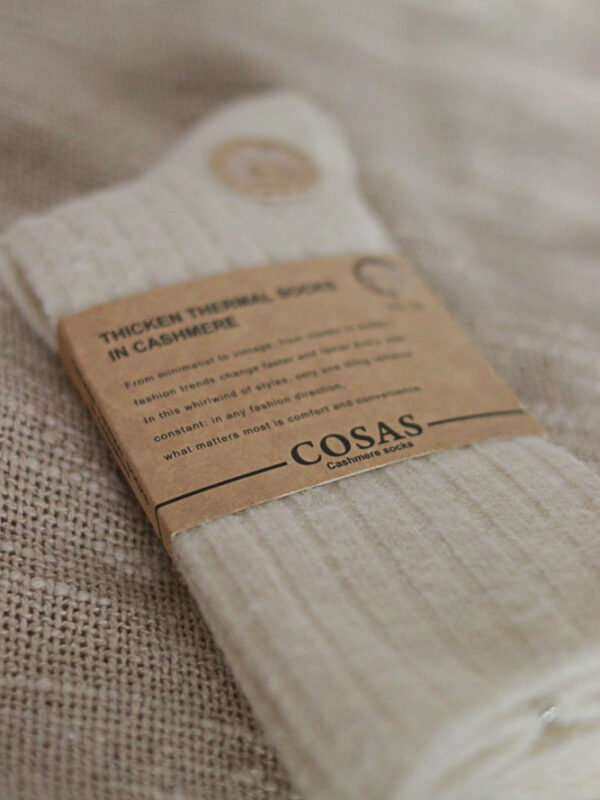 Asarum - wełniane, grube skarpetki (95% kaszmir)