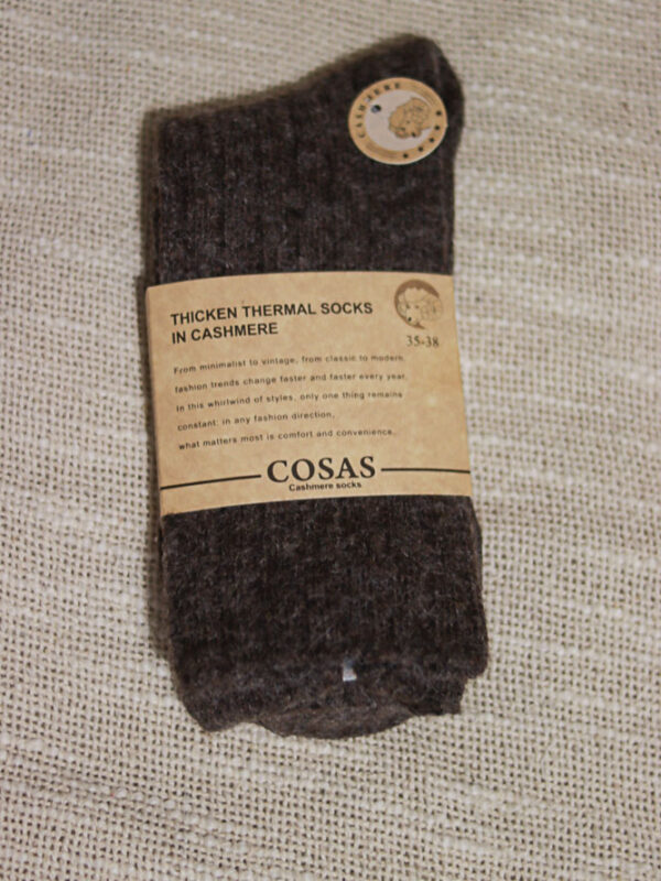Asarum - wełniane, grube skarpetki (95% kaszmir)