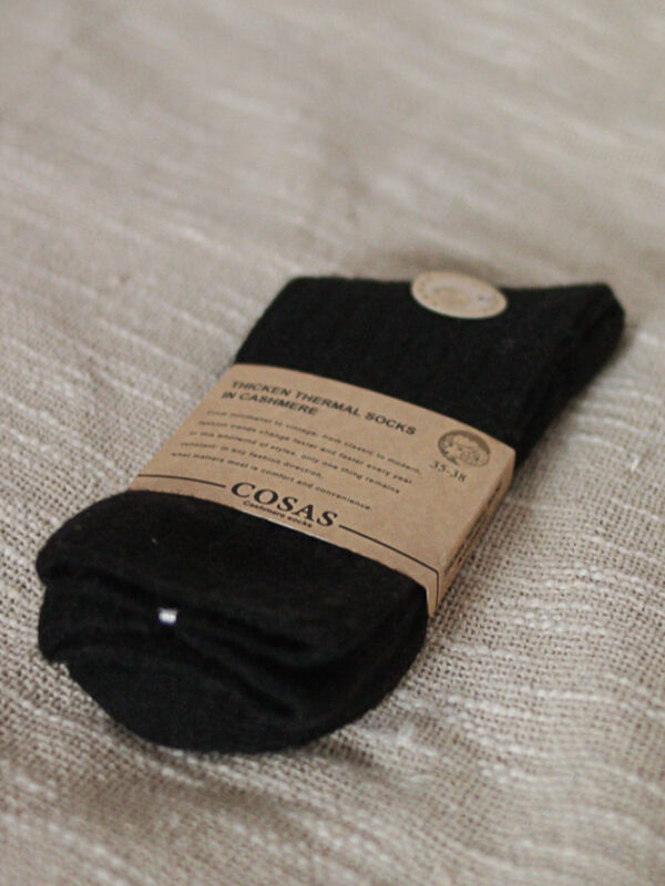 Asarum - wełniane, grube skarpetki (95% kaszmir)