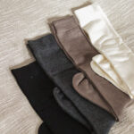 Callistemon - gładkie, cieńsze podkolanówki (wełna 75%)