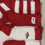 Centranthus - mięciutkie świąteczne skarpety z alpaką