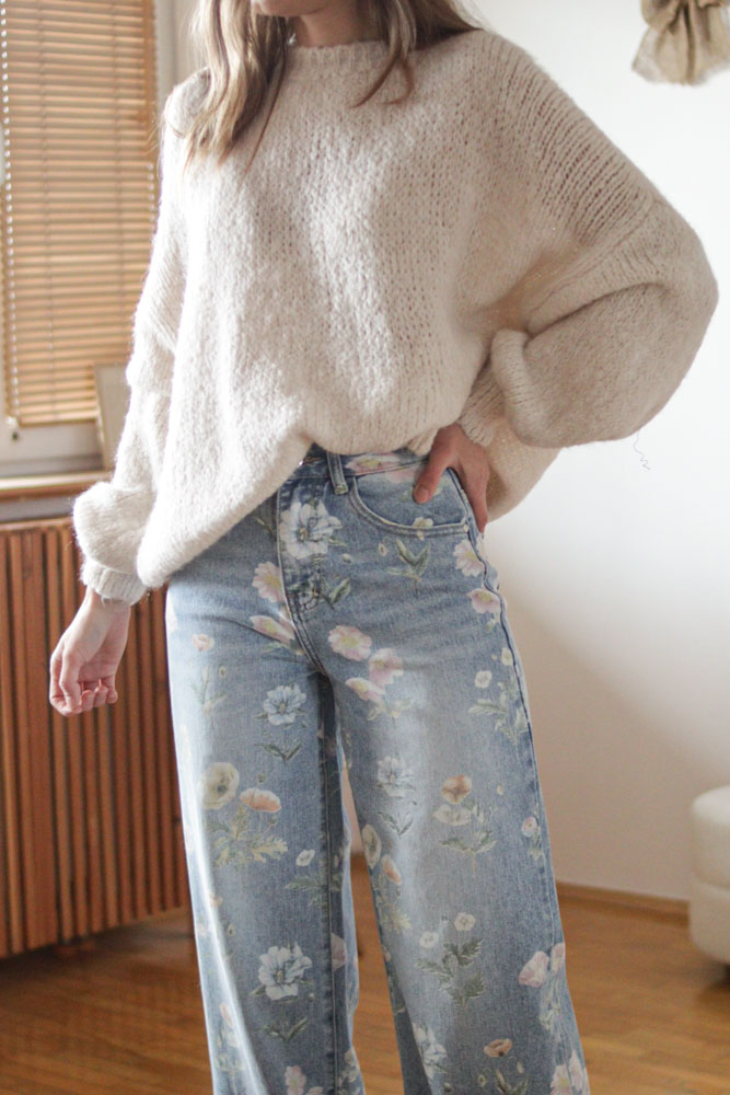 Amaryllis - mięciutki sweter oversize-07