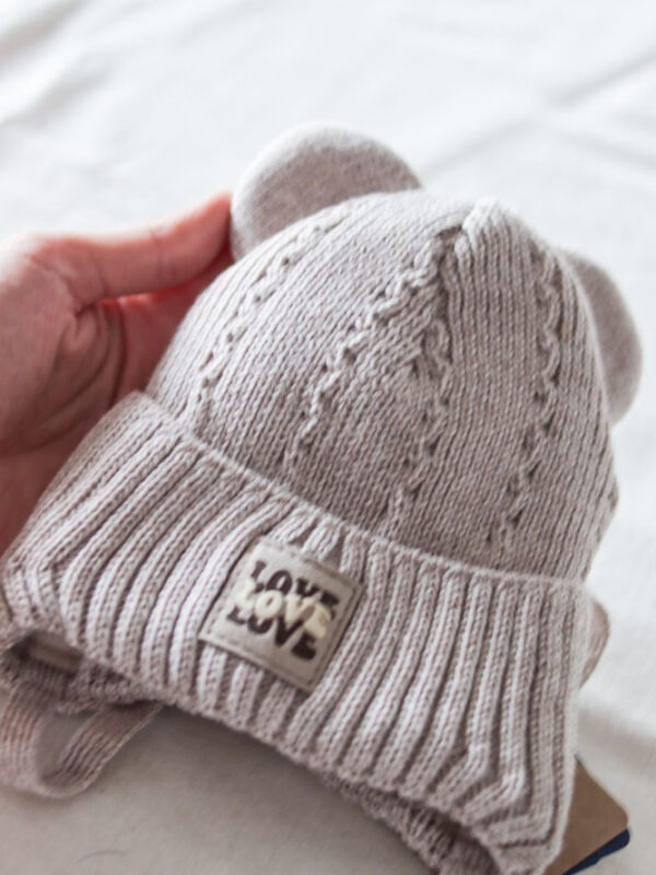 Cucumis - misio-czapka (40-42) dla malucha (50% wełna merino)