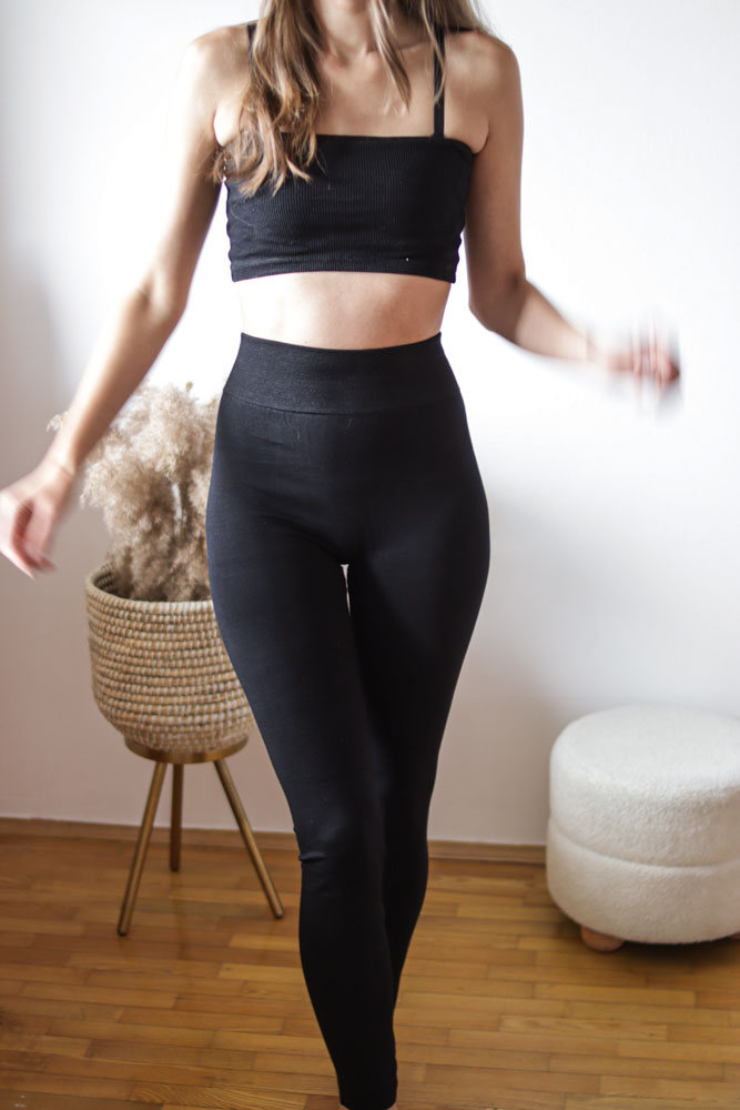 Homogyne - legginsy z kaszmirem (48%) - obrazek 8