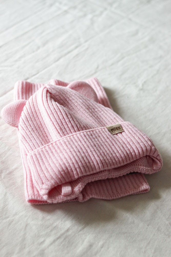 Cornus “LITTLE MISS” - komplet dla malucha: misio-czapka + komin (100% wełna merino) POLSKA PRODUKCJA (Kopia) - obrazek 4